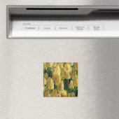 Gelbe Tulips Magnet (In Situ (Geschirrspüler))