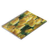 Gelbe Tulips Notizblock (Linke Seite)