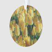 Gelbe Tulips Ornament (Vorderseite)