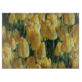 Gelbe Tulips Schneidebrett (Vorderseite)