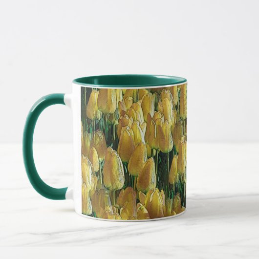 Gelbe Tulips Tasse (Links)