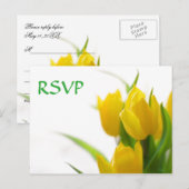 Gelbe Tulips - UAWG Postkarte (Vorne/Hinten)