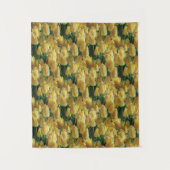 Gelbe Tulips Wandteppich (Vorderseite)