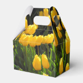 Gelbe Tulissen Geschenkschachtel (Rückseite)