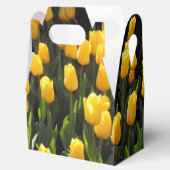 Gelbe Tulissen Geschenkschachtel (Geöffnet)