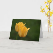 Gelbe Tulissen Karte (Gelbe Blume)
