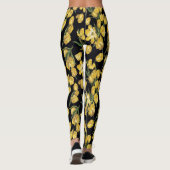Gelbe Tulissen Leggings (Rückseite)