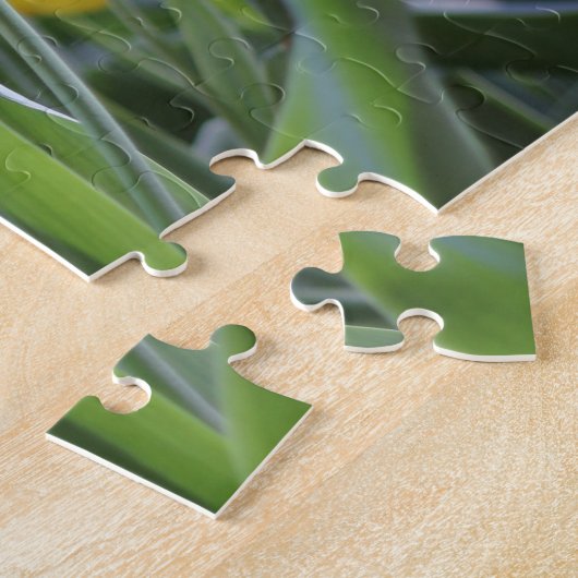 Gelbe Tulissen Puzzle (Seite)