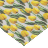 Gelbe Tulissen Tischdecke (Schrägansicht)