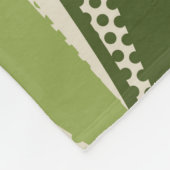 Gelbe Tulpe-Blume Fleecedecke (Ecke)