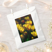 Gelbe Tulpe-Blume Geschenktütchen (Ausgeschnitten)
