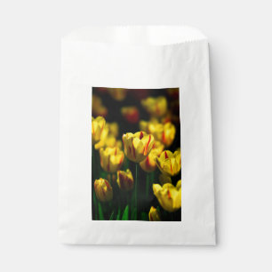 Gelbe Tulpe-Blume Geschenktütchen