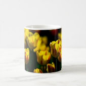 Gelbe Tulpe-Blume Kaffeetasse (Mittel)
