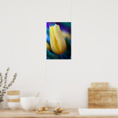 Gelbe Tulpe-Blume-Poster Poster (Küche)