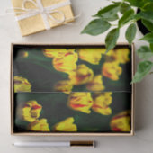 Gelbe Tulpe-Blume Seidenpapier (Geschenk)