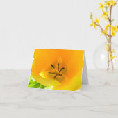 Gelbe Tulpe Karte (Gelbe Blume)
