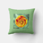 Gelbe Tulpe, Kissen (Rückseite)