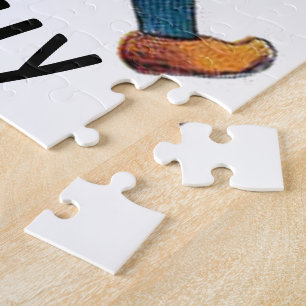 Gelbe Tulpe Süßes Blumenkind Floral Lustiges Mädch Puzzle