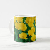 Gelbe Tulpe-Tasse Kaffeetasse (Vorderseite Links)