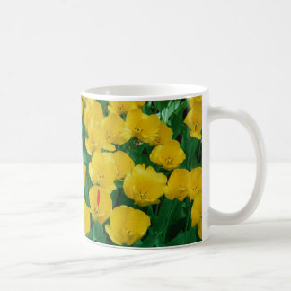 Gelbe Tulpe-Tasse Kaffeetasse