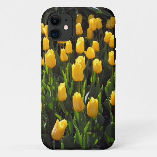 Gelbe Tulpen Case-Mate iPhone Hülle (Rückseite)