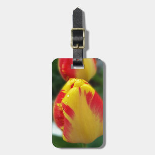 Gelbe Tulpen Gepäckanhänger