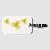 Gelbe Tulpen Gepäckanhänger (Vorderseite (Horizontal))