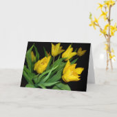 Gelbe Tulpen Karte (Gelbe Blume)