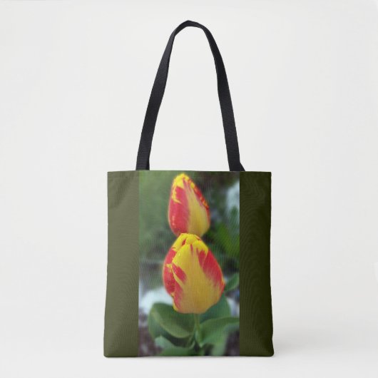 Gelbe Tulpen Tasche (Vorderseite)