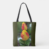 Gelbe Tulpen Tasche (Rückseite)