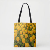 Gelbe Tulpen-Tasche Tasche (Vorderseite)