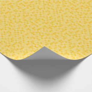 Gelbe Tupfen Geschenkpapier