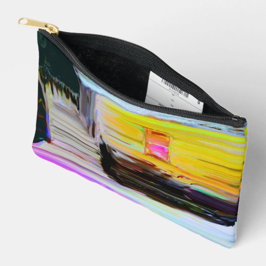 gelbe Tür Zubehörtasche (Offen)