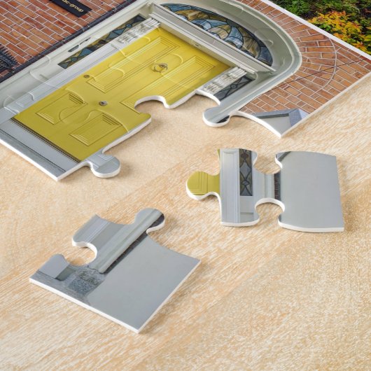 Gelbe Türen Irlands Puzzle (Seite)