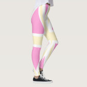 Gelbe u. rosa Königreich-Flagge/Gewerkschafts-Jack Leggings (Rechts)