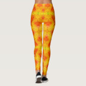 Gelbe u. rosa Leggings (Rückseite)