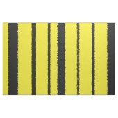 Gelbe u. schwarze Hummel-Bienen-Farbe Stripes Stoff (Fat Quarter (45,7 x 55,9 cm))