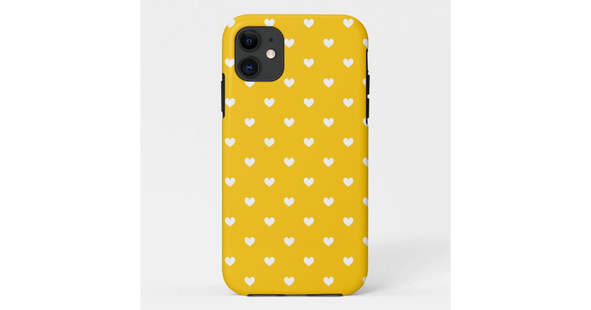Gelbe U Weisse Herzen Kopieren Iphone 5 Fall Case Mate Iphone Hulle Zazzle De