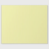 Gelbe und blassgelbe Streifen Geschenkpapier (Flach)