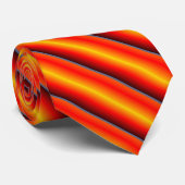 Gelbe und blau gestrichene Krawatte (Gerollt)