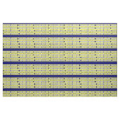 gelbe und blaue Abstraktion Stoff (Fat Quarter (45,7 x 55,9 cm))