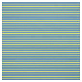 Gelbe und blaue farbige Linien Stoff (Muster)