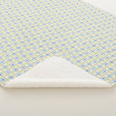 Gelbe und blaue Fliese Sherpadecke (3/4)