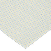 Gelbe und blaue Fliesenmuster-Tischdecke Tischdecke (Schrägansicht)