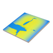 Gelbe und blaue Kachel (Seite)