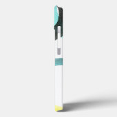 Gelbe und blaue Kreise miteinander schließen Case-Mate iPhone Hülle (Rückseite / Links)