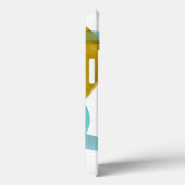 Gelbe und blaue Kreise miteinander schließen Case-Mate iPhone Hülle (Rückseite / Rechts)