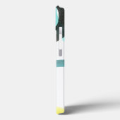 Gelbe und blaue Kreise miteinander schließen Case-Mate iPhone Hülle (Rückseite / Links)