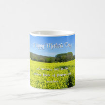 Gelbe und blaue Landblicke - Tag der Mutter nach M