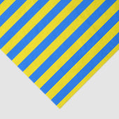 Gelbe und blaue Streifen Seidenpapier (Ausschnitt)